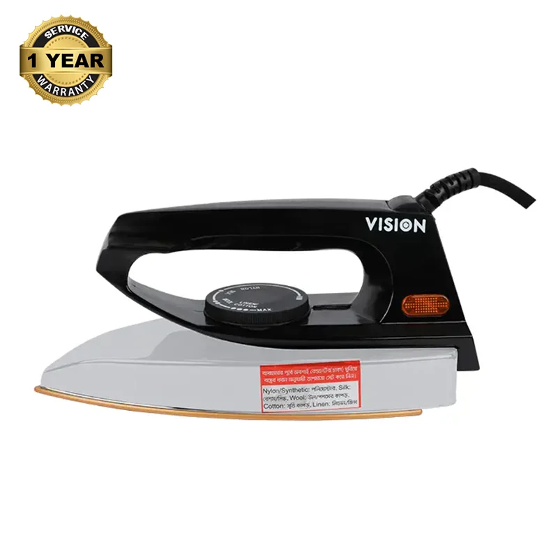 VISION Electronic Iron 1200W Shock and Burn Proof  VIS-DEI-004