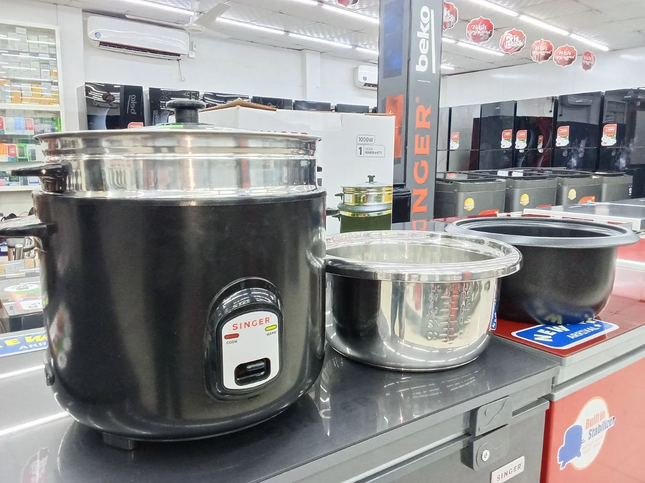 Rice Cooker | B2800DELUX | 2.8 L | Black
